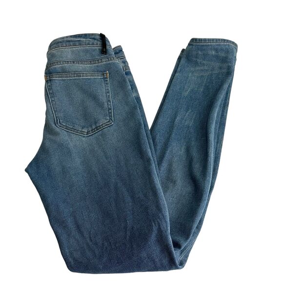 denim x alexander wang 001 light indigo fade High Rise jeans Size 27 - Picture 1 of 13